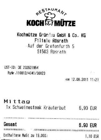 esli Hffner Kochmtze Restaurant